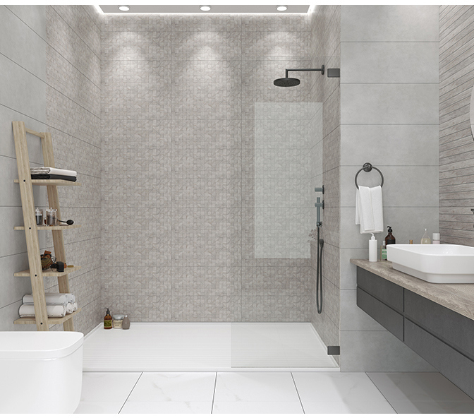 90284961 Керамическая плитка Effetto Wood Mosaico Grey 03 25х60см, цена за упаковку STLM-0168829 CRETO
