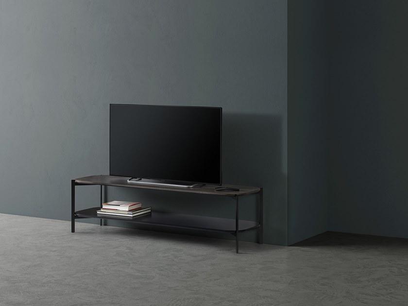 Kendo Mobiliario Низкая деревянная тумба под телевизор Exo sun-id-1459826 - Вид №1