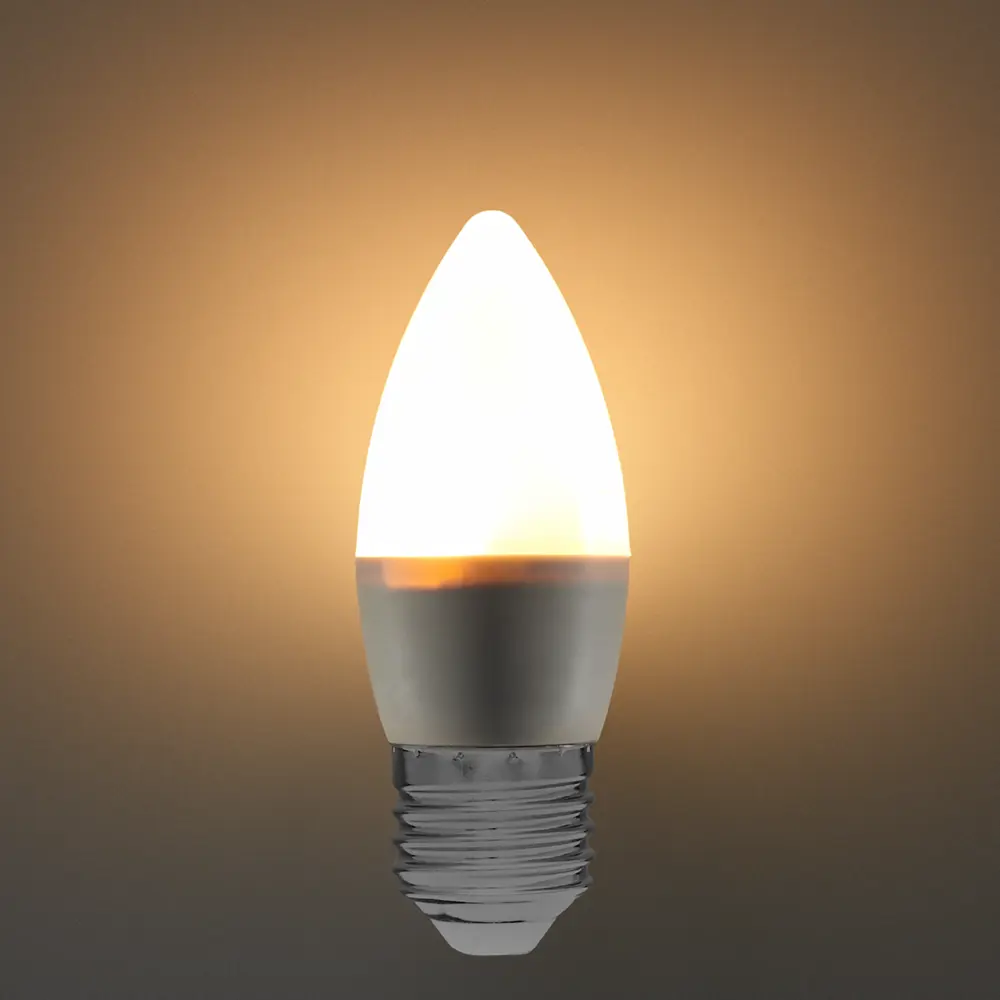 Светодиодная лампа Volpe E27 матовая свеча 6Вт теплый свет 89819454 STLM-0926217 - Вид №3