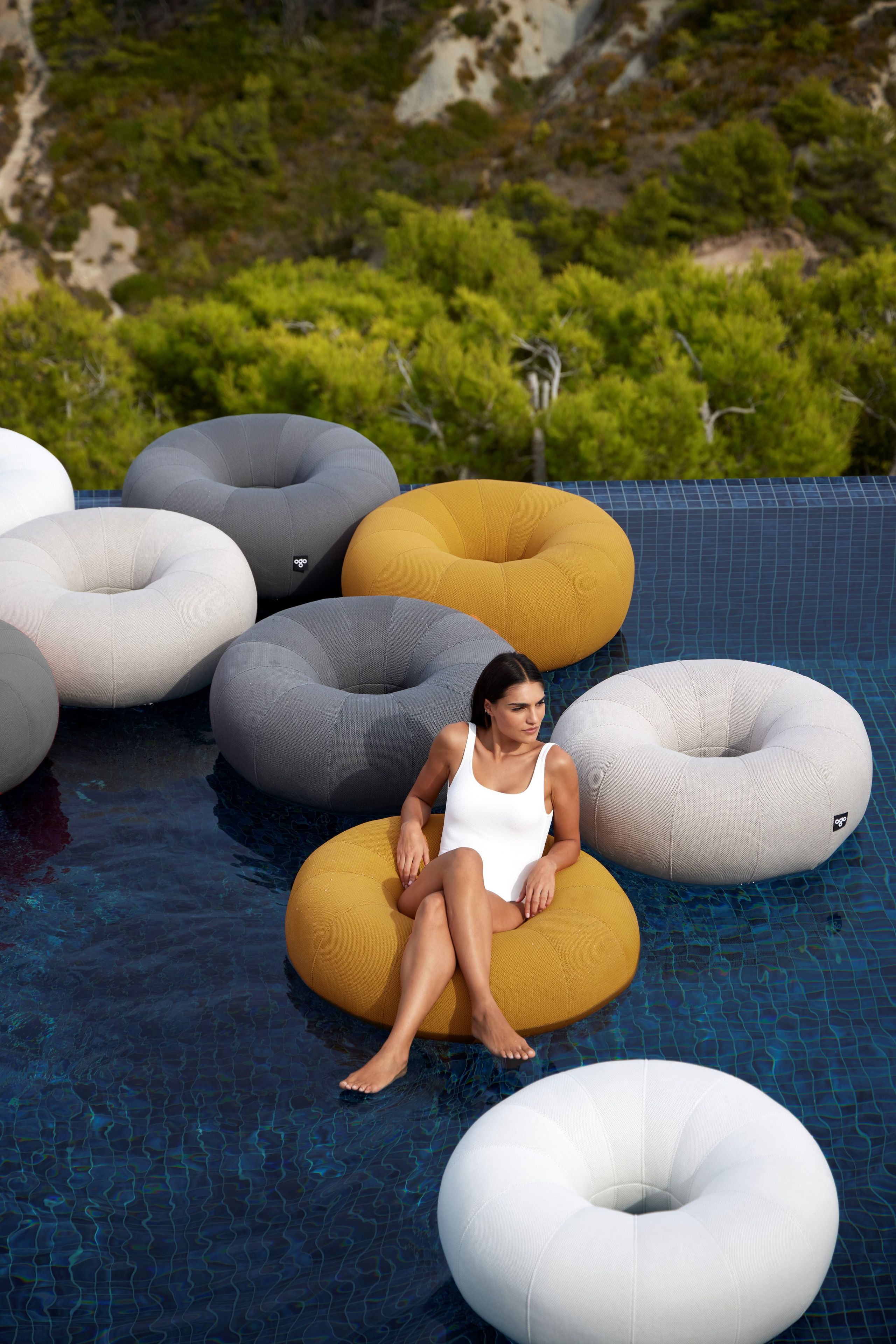 Круглый низкий садовый столик OGO Don Out ARCH-00095584 - Вид №27