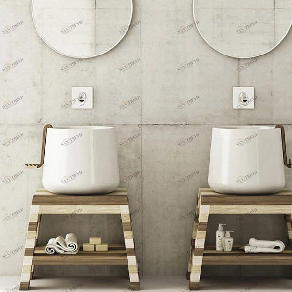 CT04200001 Накладная раковина на столешницу  овальная Disegno Ceramica 