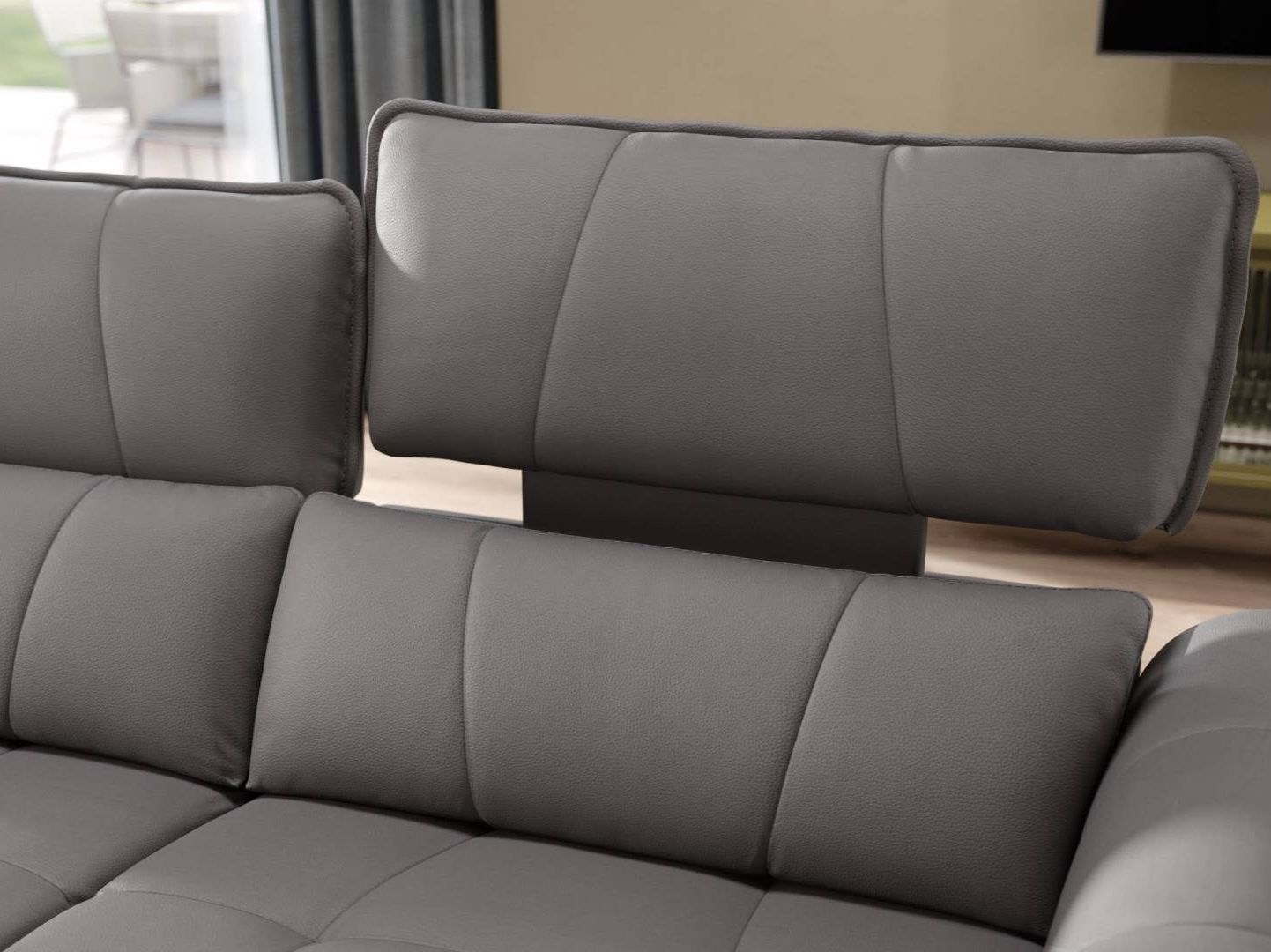 Кожаный угловой диван Sofanella Adria ARCH-00024311 - Вид №4