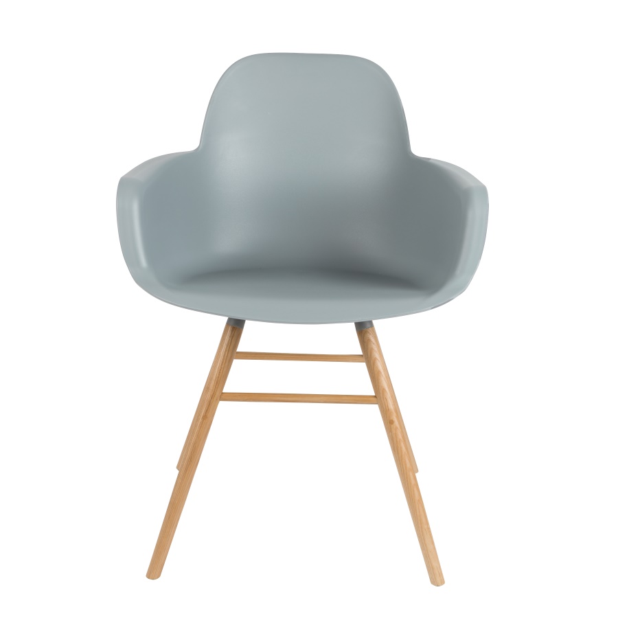 Кресло Albert Kuip светло-серое Zuiver 1200133 - Вид №6