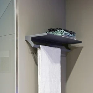 Полочка с полотенцедержателем QGINI5 Antonio Lupi QGINI окрашенная