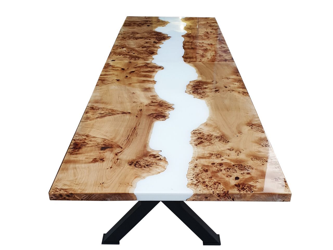 Прямоугольный стол из смолы и шиповника Legnor LEG2408739 ARCH-00010131 - Вид №2