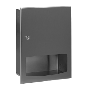 95561 Нержавеющий встраиваемый держатель бумажных полотенец, матовая поверхность SANELA