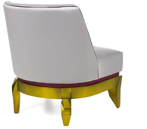 Munna Кресло с обивкой из листового золота Dress me sun-id-1499968 - Вид №3