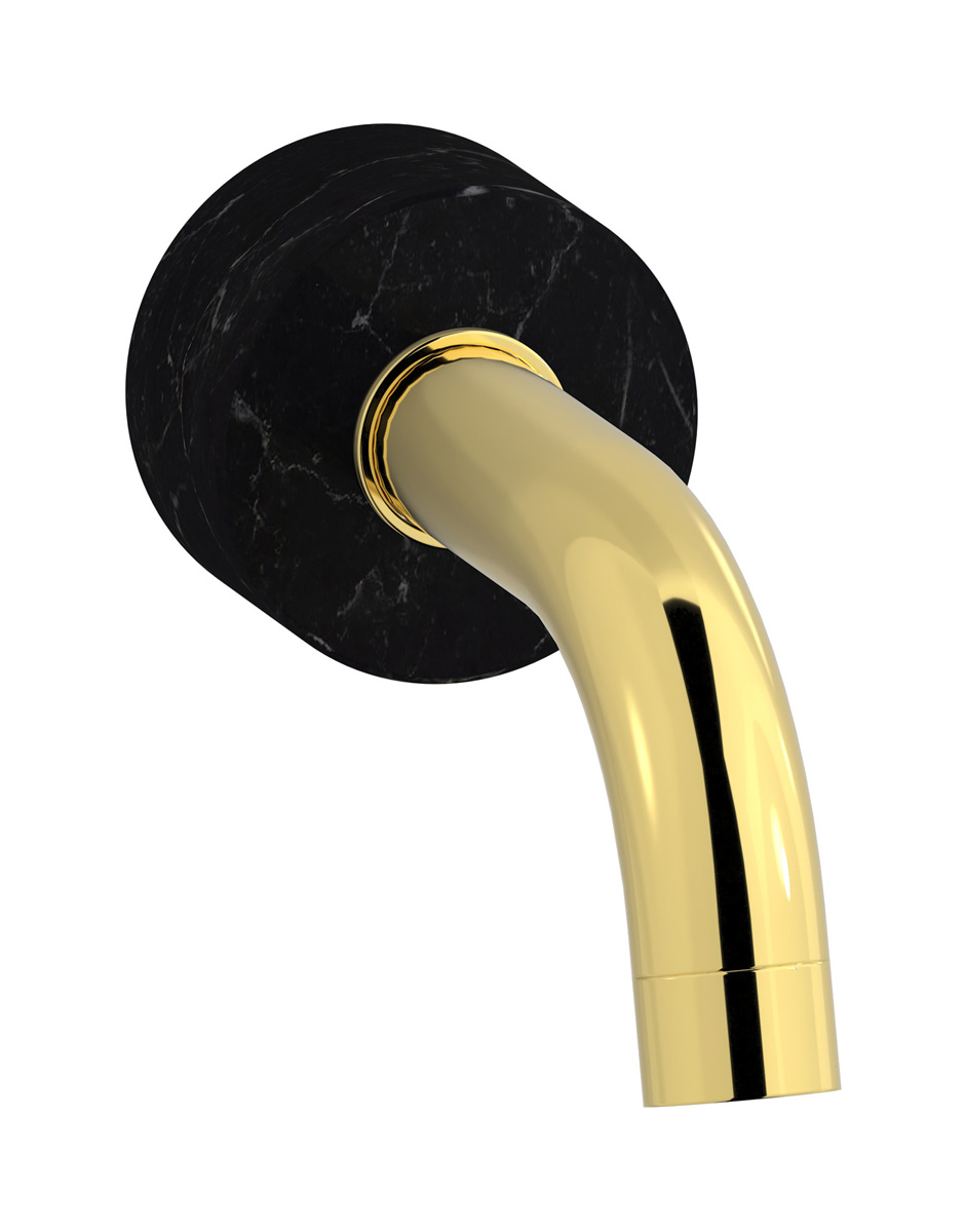 Настенный излив для ванны WE ARE IB mr327oo_2 Gold Marmo