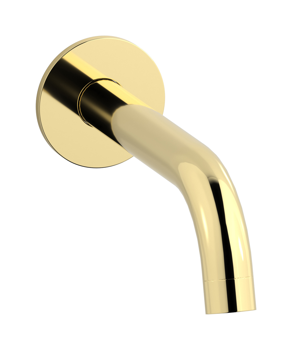 Настенный длинный излив WE ARE IB mt322ii_23 Pale Gold MilanoTorino 
