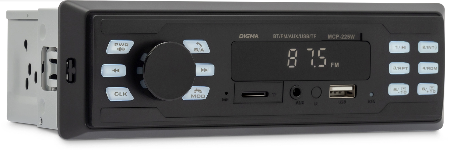 5633267 Автопроигрыватель Digma MCP-225W STDN-0136142 - Вид №1