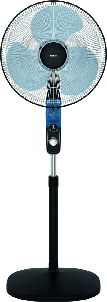 90260062 Вентилятор напольный Tefal VF4420F0 60 Вт D40 см цвет черный STLM-0852149