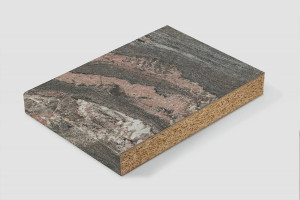 90755857 Кухонная столешница 500x600x38 см ЛДСП цвет коричнево-красный Egger для кухни STLM-0369391 EGGER