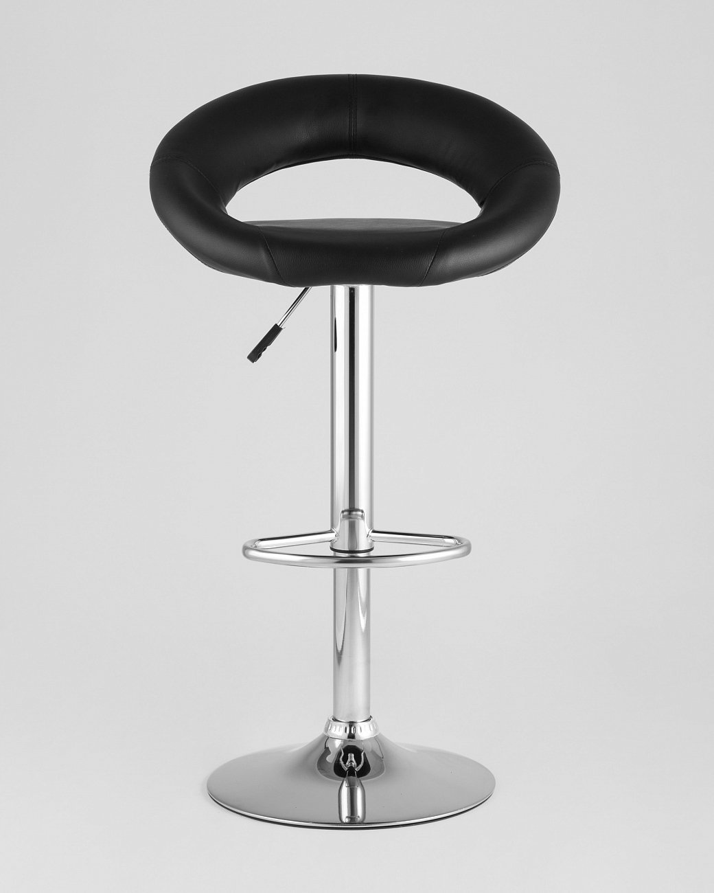 Стул барный со спинкой черный из экокожи "Купер" STOOL GROUP  00-3945943 Черный  - Вид №2