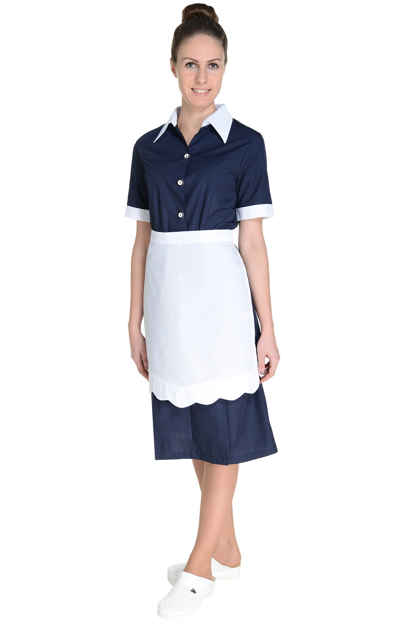 63433 Комплект NAVY (темно-синий) GRACE  Одежда для обслуживающего персонала  размер 48 (L)  - Вид №9
