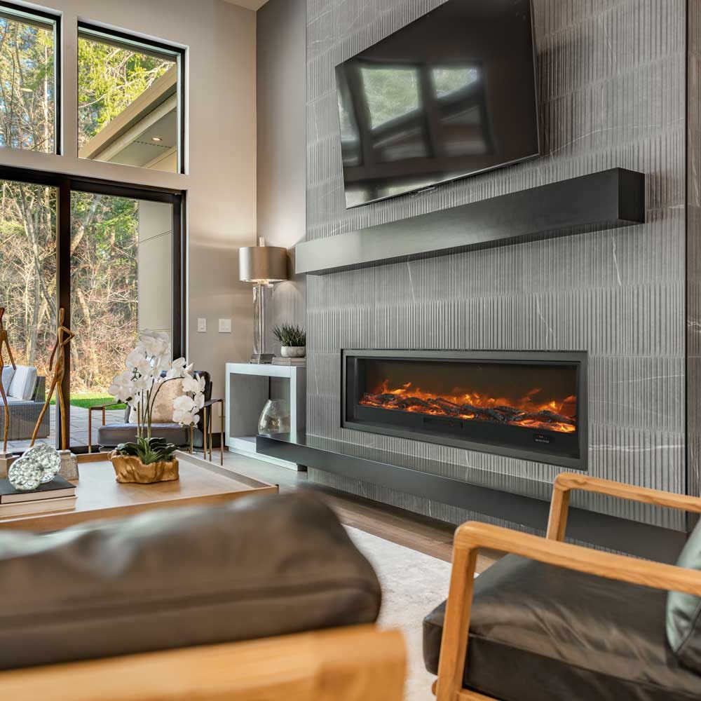 Электрический камин с дистанционным управлением SINED ISPICA ARCH-00118968 - Вид №5