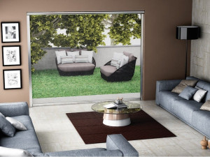 Вертикальная рольставни москитная сетка