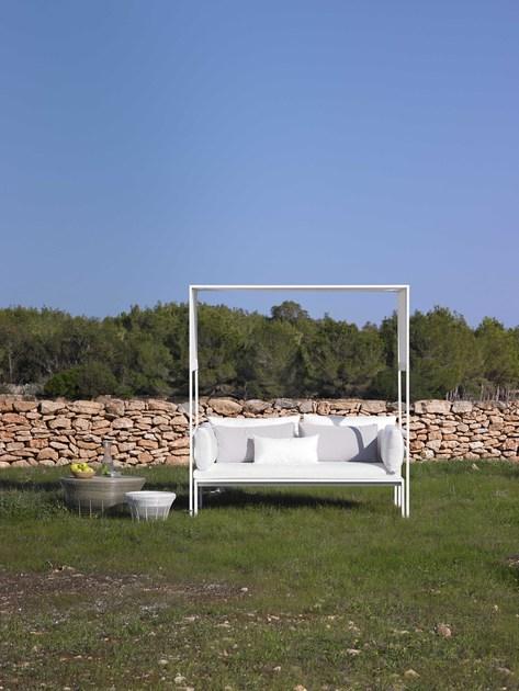 GANDIABLASCO Низкий садовый табурет из нержавеющей стали Aram sun-id-1480266 - Вид №7