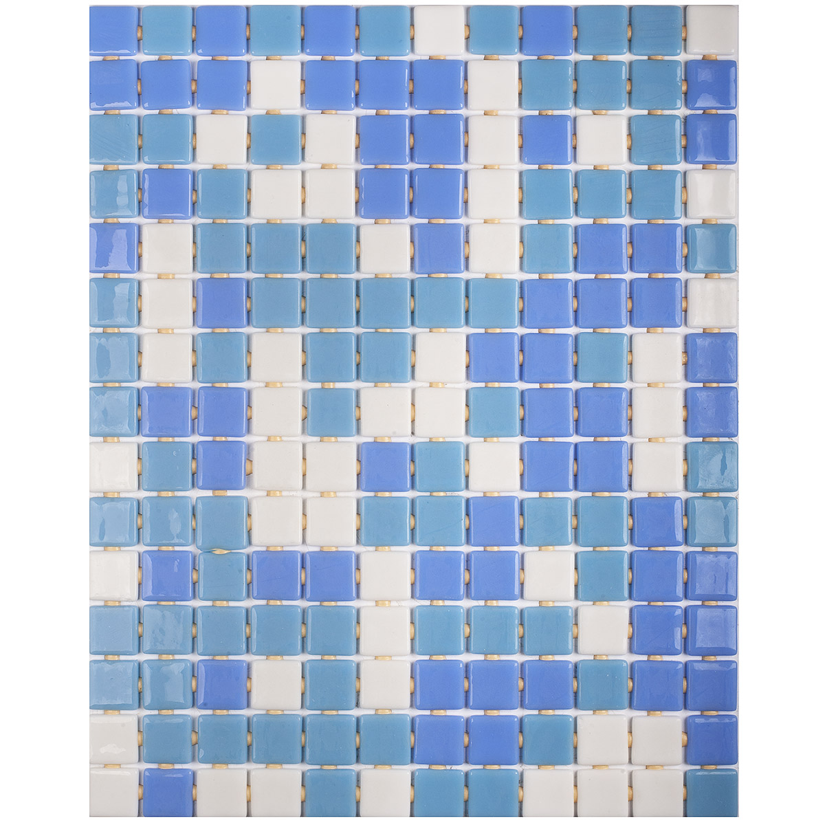 Мозаика Vidrepur Mixed: Голубая симфония для вашего интерьера STP-ST366