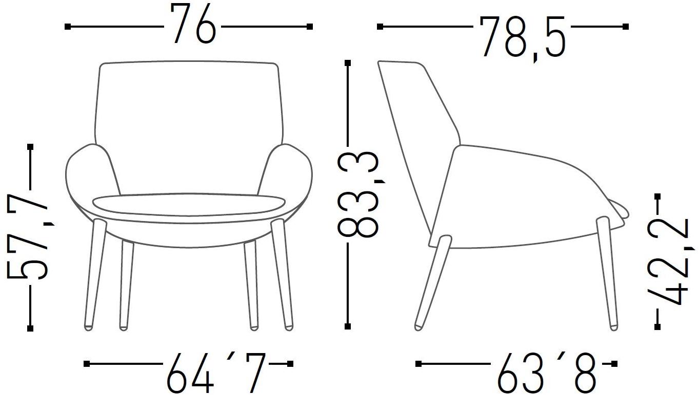 ACTIU Кресло из ткани Noom sun-id-1417847 - Вид №23