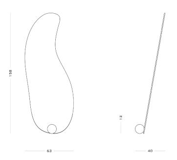 Secolo 1931 Приставное зеркало обшитое лакированным матовым/глянцевым деревом с мраморным основанием Standard  - Вид №3