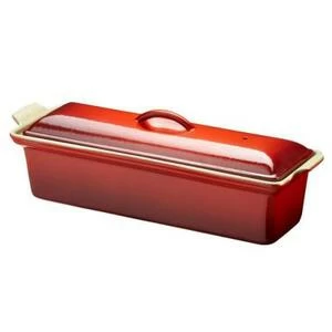 Террин чугунный Le Creuset, 32 см, вишневый