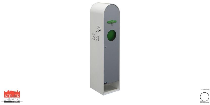 DIMCAR Контейнер для собачьих экскрементов из оцинкованной стали  G460  - Вид №5