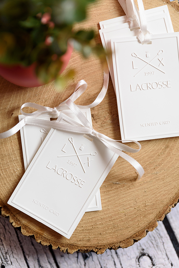 TP002MBLC Карточка ароматическая , lacrosse, белый мускус Ambientair  - Вид №1
