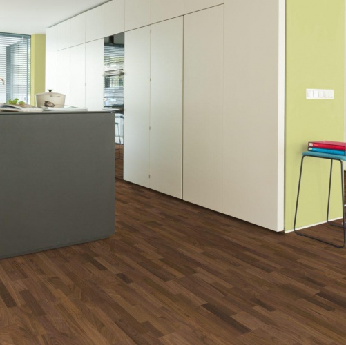 Паркетная доска Haro 4000 Series Top connect Орех американский Натур (Гладкая) 2200х180 мм 523812 - Вид №5