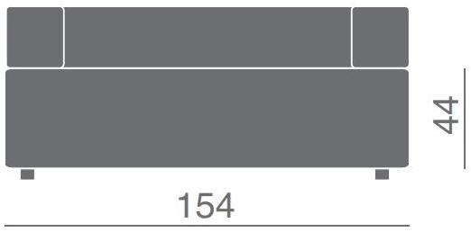 Kastel Кожаный барный диван Kuadra sun-id-1463327 - Вид №1