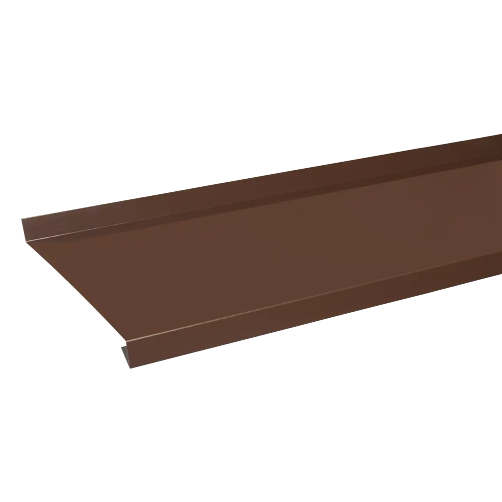 Отлив оцинкованный 200x2000 мм коричневый 13764130 STLM-2036312 Santreyd 