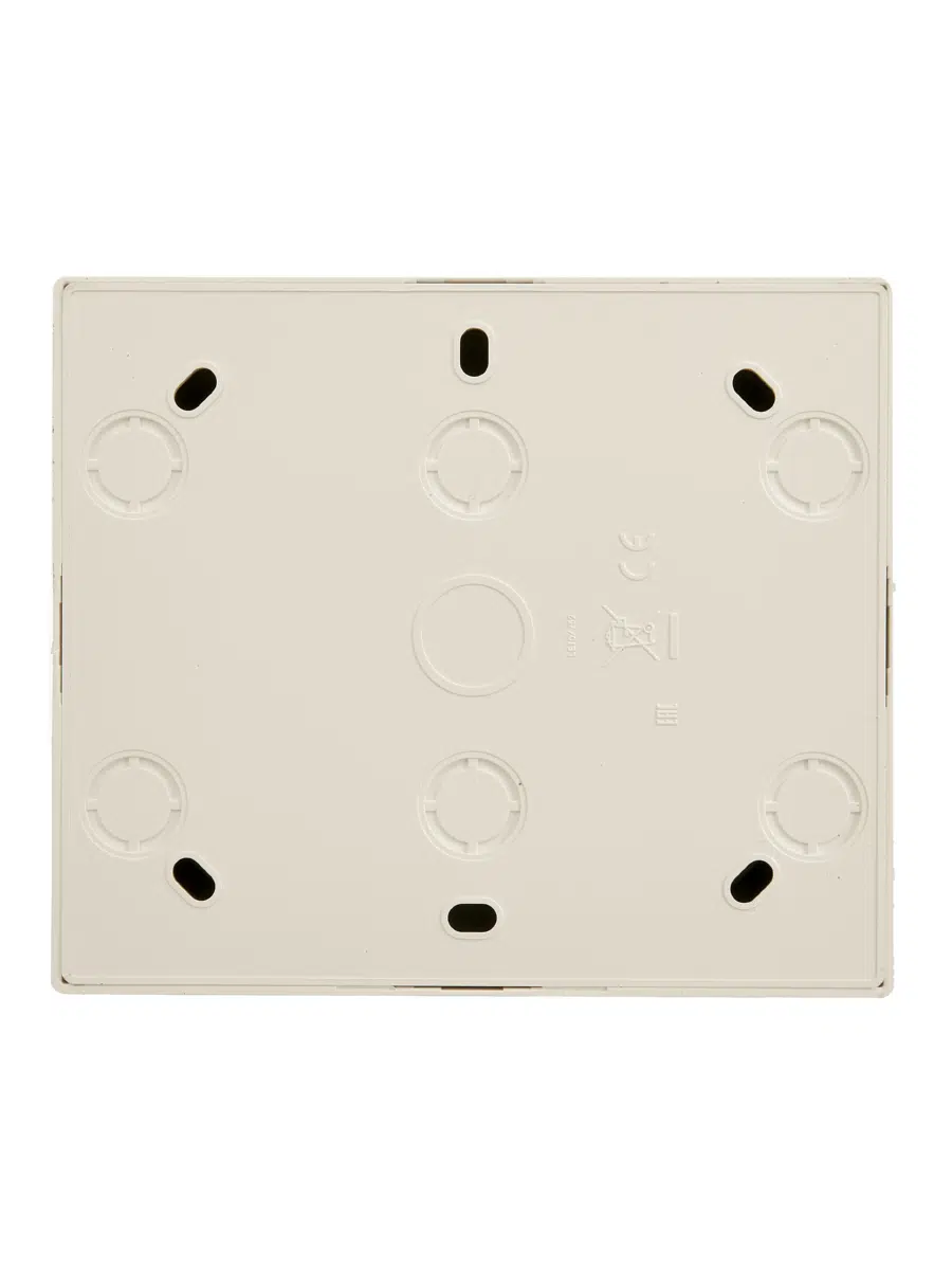 LETO Розетка четверная с/з закрытый корпус ПБТ крем LEZARD 752-0300-127BDP - Вид №2