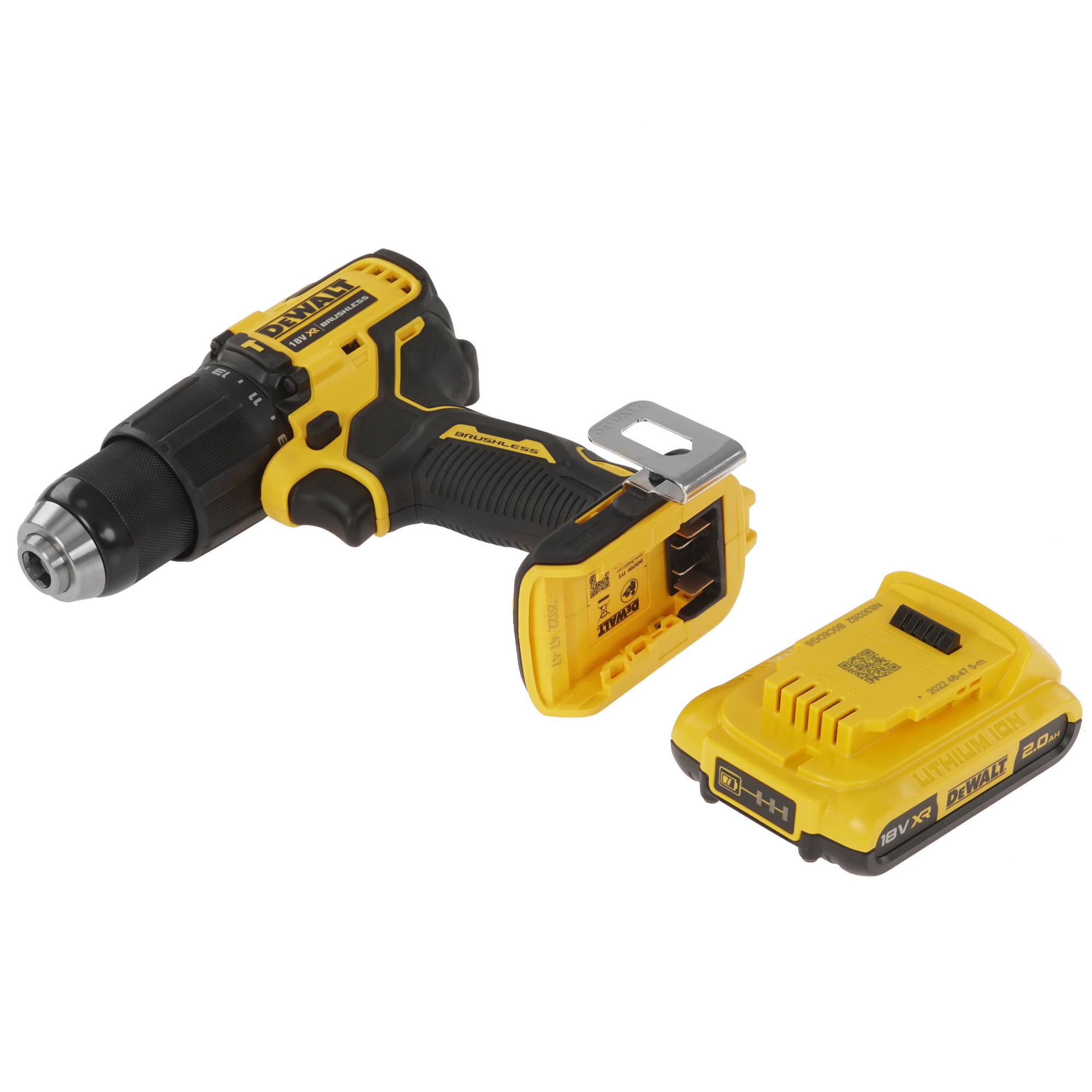 Дрель-шуруповерт DeWalt DCD709D2T XR FLEXVOLТ 18/54V 9014044 STDN-0034090 - Вид №5