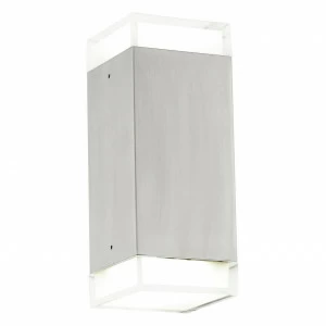 Уличный настенный светильник 19,5х11х8 см серебряный Tabo-LED 93364 EGLO TABO 00-3895584 Серебро