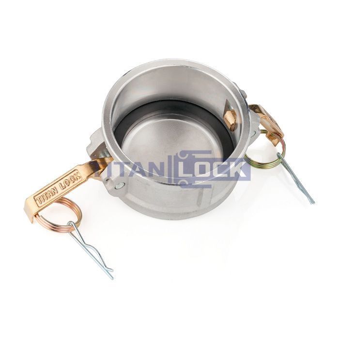 Камлок алюминиевый тип DC серия "EcoLine", заглушка для ниппеля 3", TL300DCAL-EL TITAN LOCK  - Вид №3