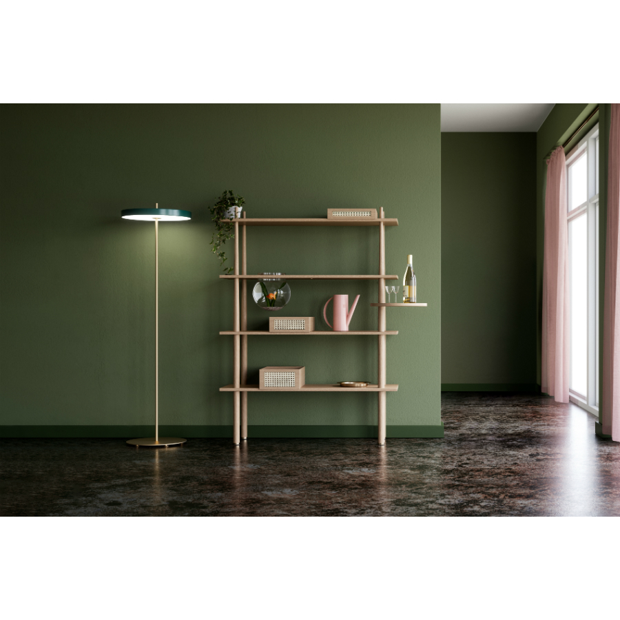 2339 Светильник напольный asteria floor, D43 см, зеленый UMAGE  - Вид №1