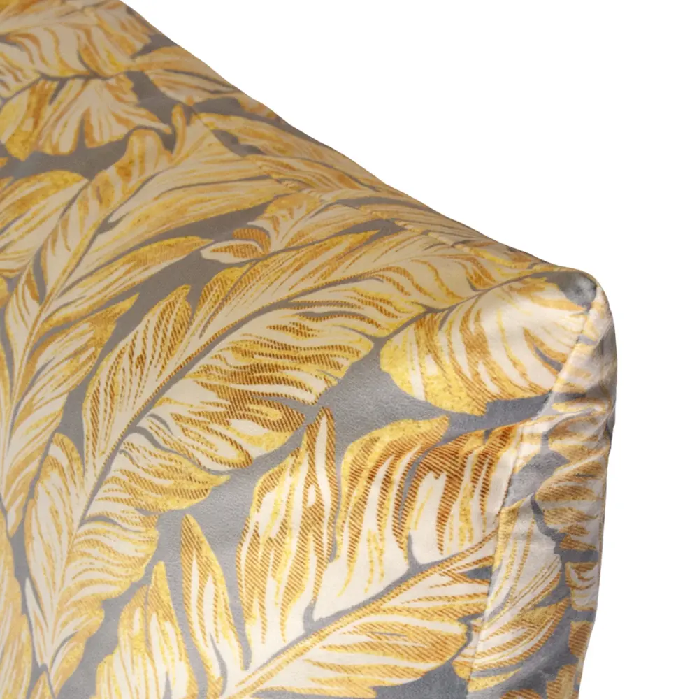 Подушка Seasons Felche 43х43 см бархат цвет серый STLM-2139258 - Вид №2