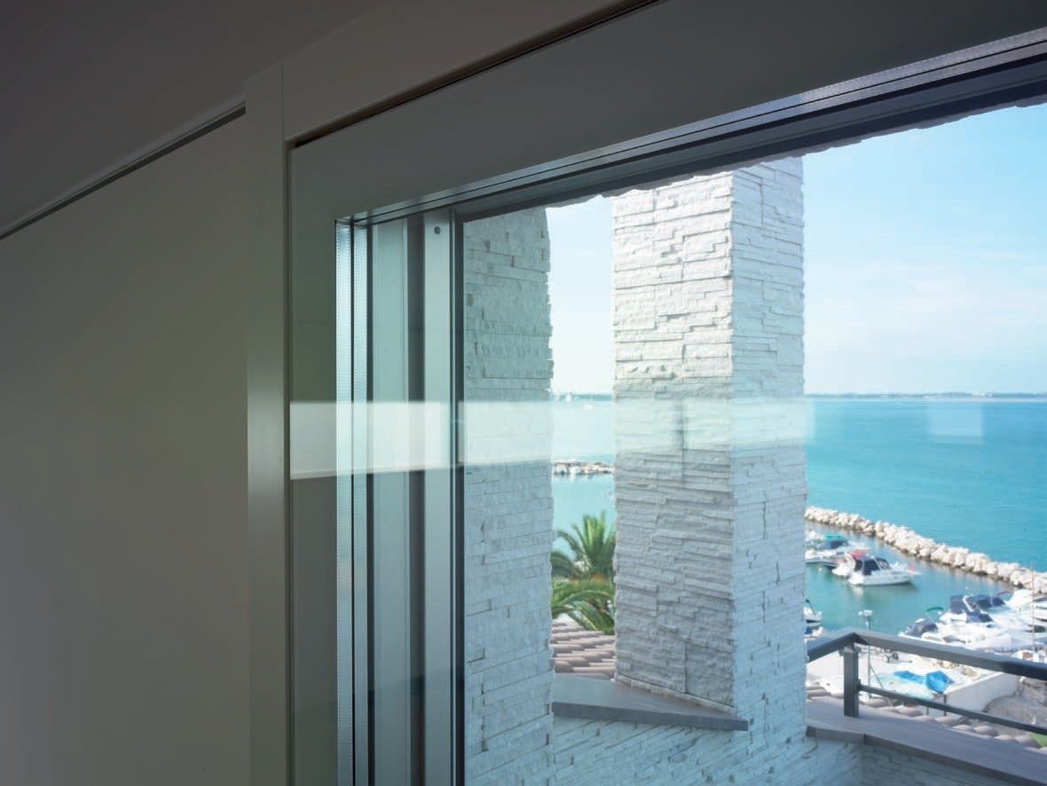 Раздвижная дверь-окно с тройным остеклением Carminati Vitrum System ARCH-00028155 - Вид №4