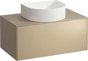 H4054110341401 Шкафчик, 1 ящик, совместим с раковиной-чашей 812340, 812341, 812342, 812343, с отверстием в центре LAUFEN PRO