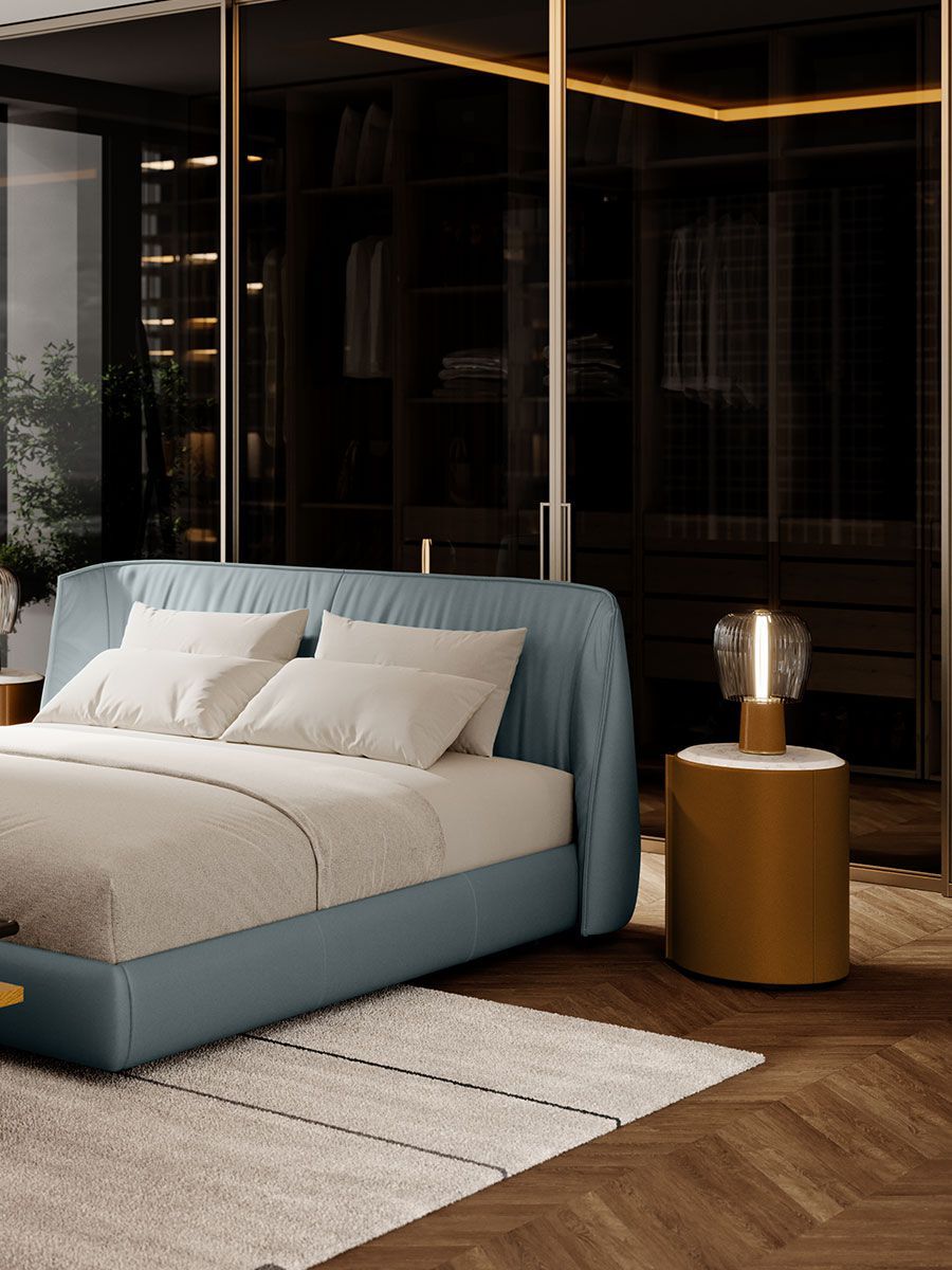 Светодиодная настольная лампа из дутого стекла Poltrona Frau NYMPH ARCH-00054167 - Вид №7