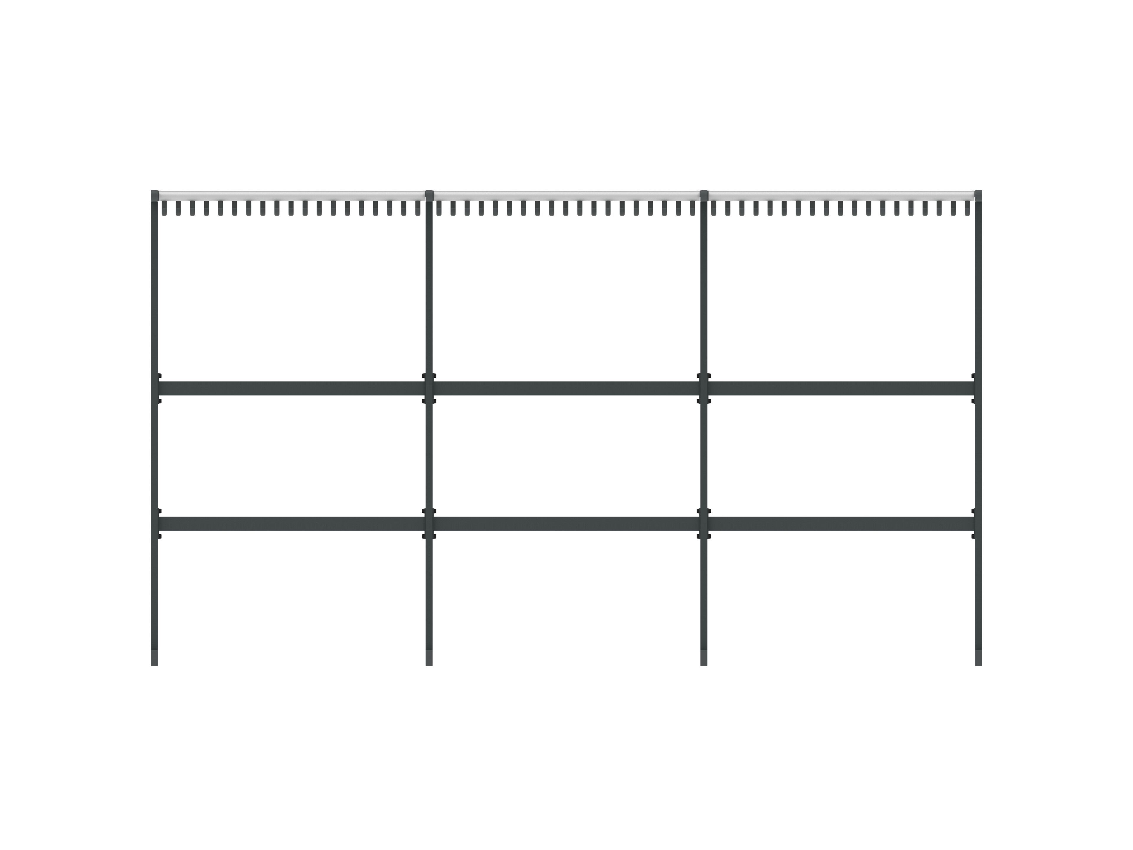Стальная вешалка с порошковым покрытием с держателем зонта FUNCTIONALS Tertio ARCH-00145195 - Вид №9