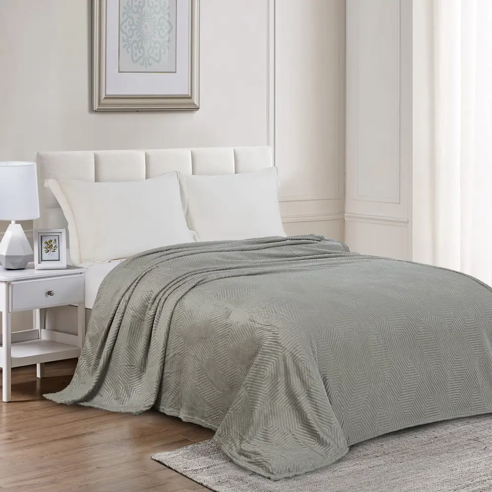 Плед Berta 150x200 см жаккард цвет гранит 87901838 STLM-2081635 СТОЛИЦА ТЕКСТИЛЯ - Вид №4