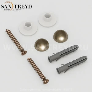 760393 Крепежи вертикальные для унитаза и биде Kerasan, цвет Бронзовый Kerasan ACCESSORIES Италия