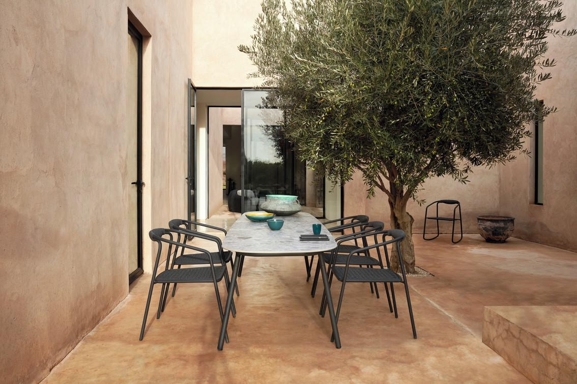 MNST998 Обеденный стол pa lava 280см x 85см Manutti Minus - Вид №9