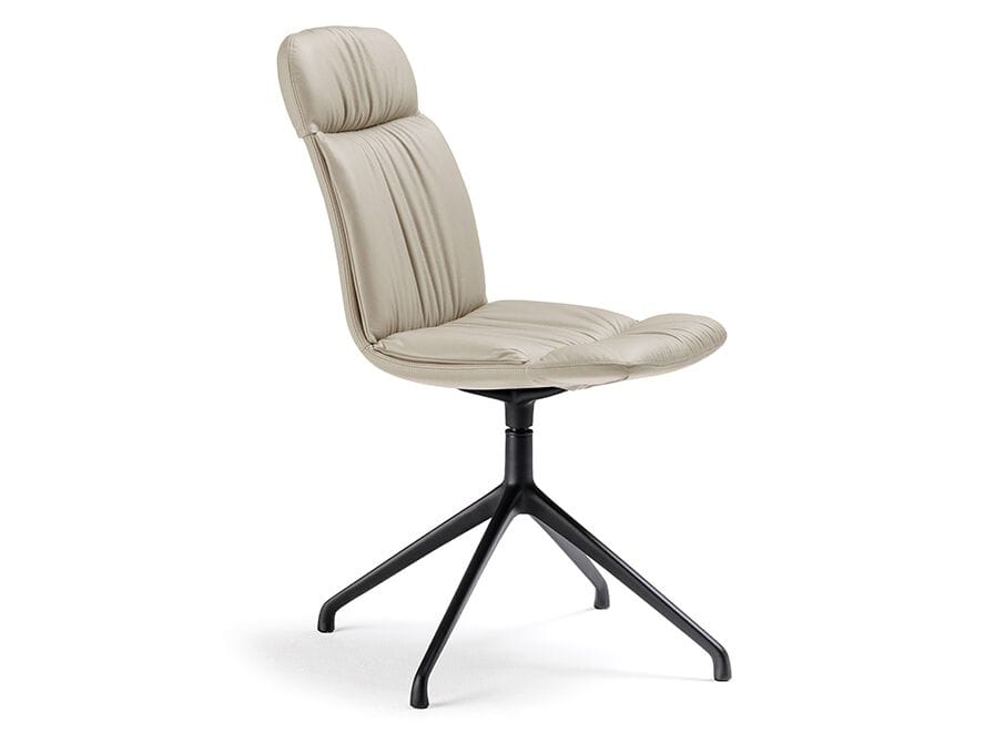 Кожаный поворотный стул Cattelan italia KELLY ARCH-00088523