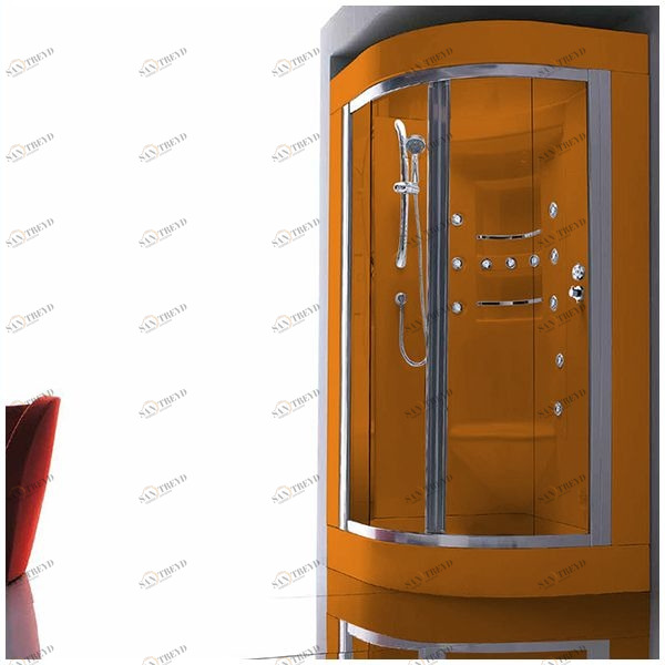 Душевая кабина Gruppo treesse Acquazzurra 100 STB-B7517S-O белая с баней и гидромассажем угловая левая STBB7517SO