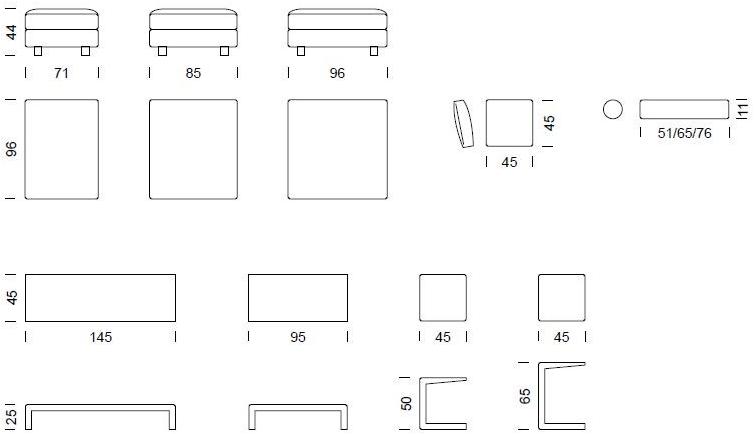 Borzalino Модульный угловой диван из ткани sun-id-1399346 - Вид №7