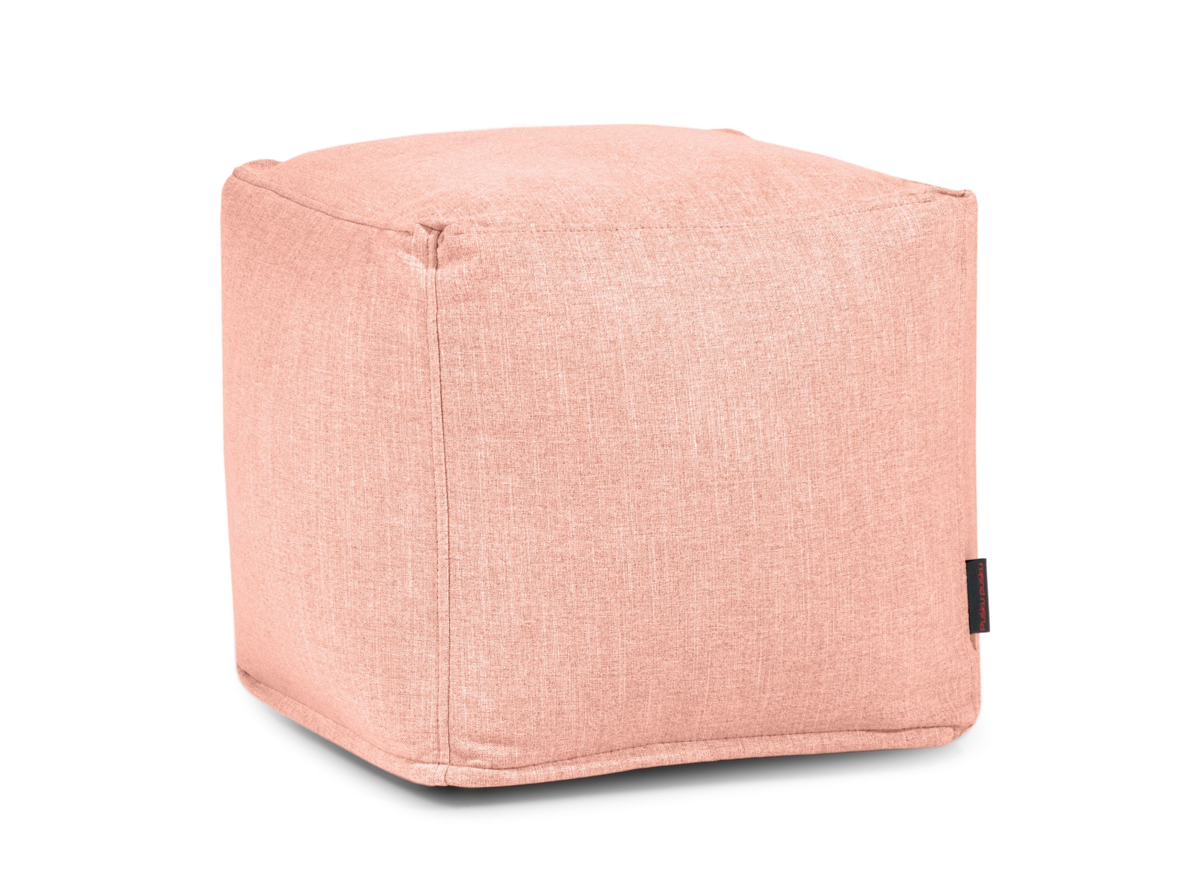 Переработанная ткань квадратный съемный мешок пуф Pusku pusku Gaia ARCH-00084297 - Вид №1