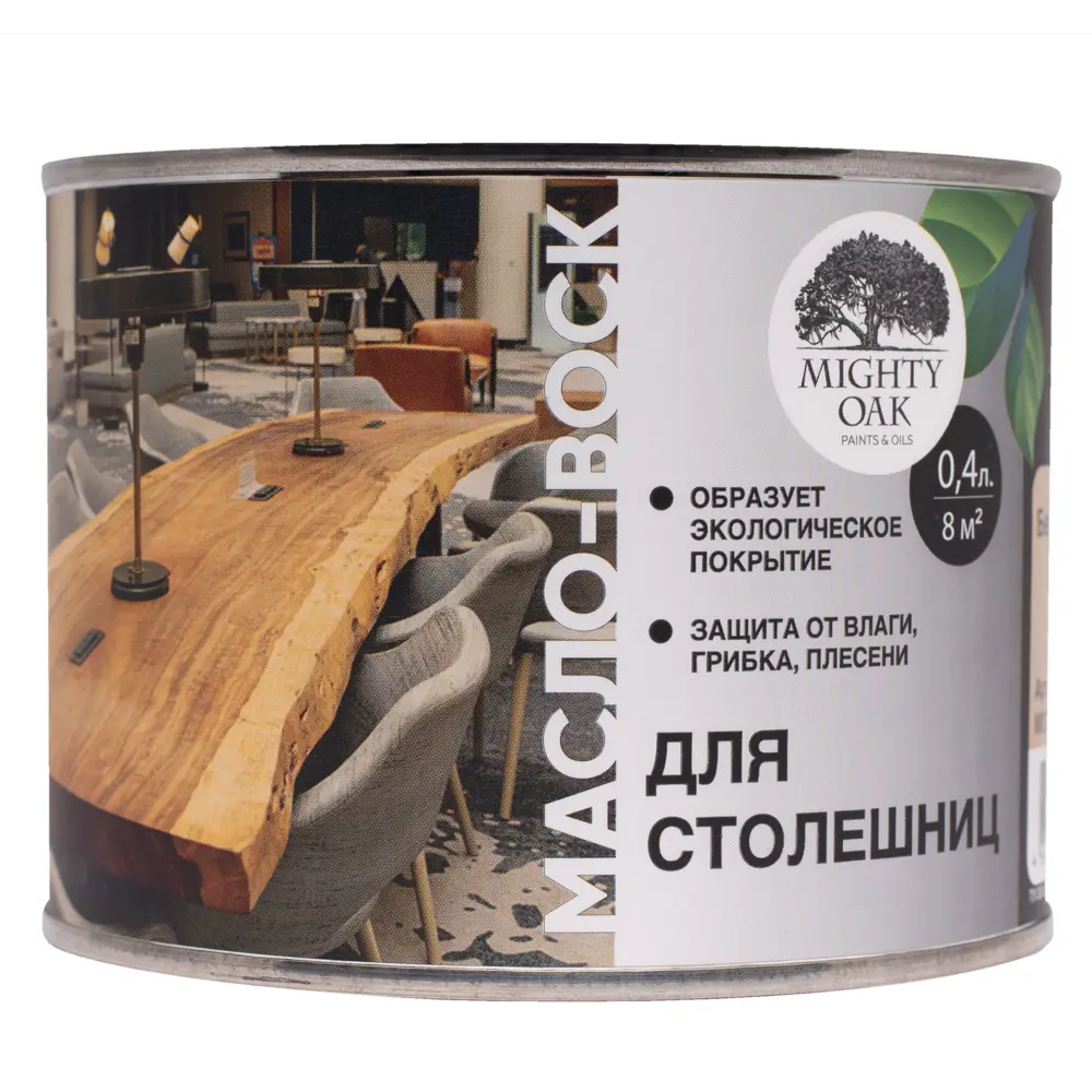MIGHTY OAK Масло-воск для защиты деревянных поверхностей 84575599 STLM-0052153 - Вид №1