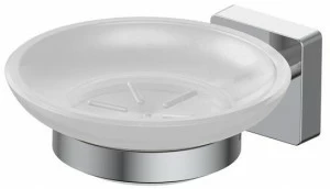 INDA® Настенная мыльница из матового стекла Forum quadra A30110