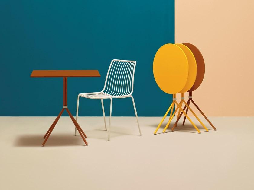 Pedrali Складной круглый садовый стол из стали Nolita 5453t - Вид №14